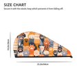 thumbnail image 2 of Xecao Cute Cat Paw Print Hair Towel, Hair Turbans for Wet Hair, Drying Hair Wrap for Curly Hair Women,Coral Velvet Dry Hair Cap,Dry Hair Hat, 2 of 6
