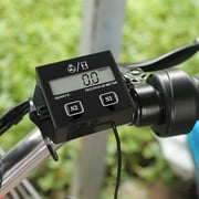 Motorcycle Tachometer 12V LCD Display Tachometer Hour Meter Motorcycle 2&4 Stroke Gasoline Engine