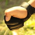 thumbnail image 3 of HEVIRGO 1Pc 3 Fingers High Elastic Hand Guard Protective Archery Bow Shooting Glove, 3 of 10