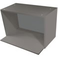 thumbnail image 1 of 24" Knockdown Wall Microwave Cabinet - Oyster Grey, 1 of 1