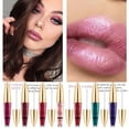 thumbnail image 2 of Clearance!EARSTMAKEUP Glitter Lip Gloss,Shimmer Lip Gloss,Diamond Shimmer Metallic Lip Gloss,Waterproof Lipstick,Glitter Liquid Lipsticks,Sparkly Glossy Metallic Shimmer,Liquid Matte Lip Gloss(5ML), 2 of 9