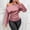 Pink, variant on Harpily Shirts for Women Lantern Long Sleeve One Shoulder Side Drawstring Ruched Blouses for Women Fitted Evening Club Night Out Outfits