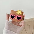 thumbnail image 1 of 2024 Sanrio Sunglasses Hello Kitty Silicone Earphone Case For AirPods 1 2 3 Pro 2021 Wireless Bluetooth Headset  Protective Cover LXY, 1 of 7