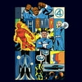 thumbnail image 2 of Mens The Fantastic Four: First Steps Classic Comic Book Heroes T Shirt, 2 of 5