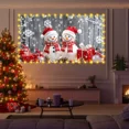 thumbnail image 4 of Cartel Navideño Para Puerta De Garaje En Forma De H, Colorid, 4 of 5