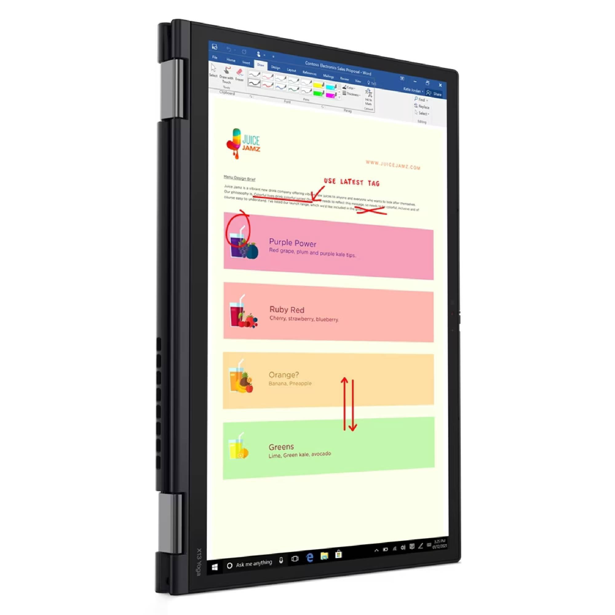 Restored Lenovo Thinkpad X13 Yoga G2 13.3" Touch Laptop i5-1145G7 16GB 256 GB SSD W11P (Refurbished)