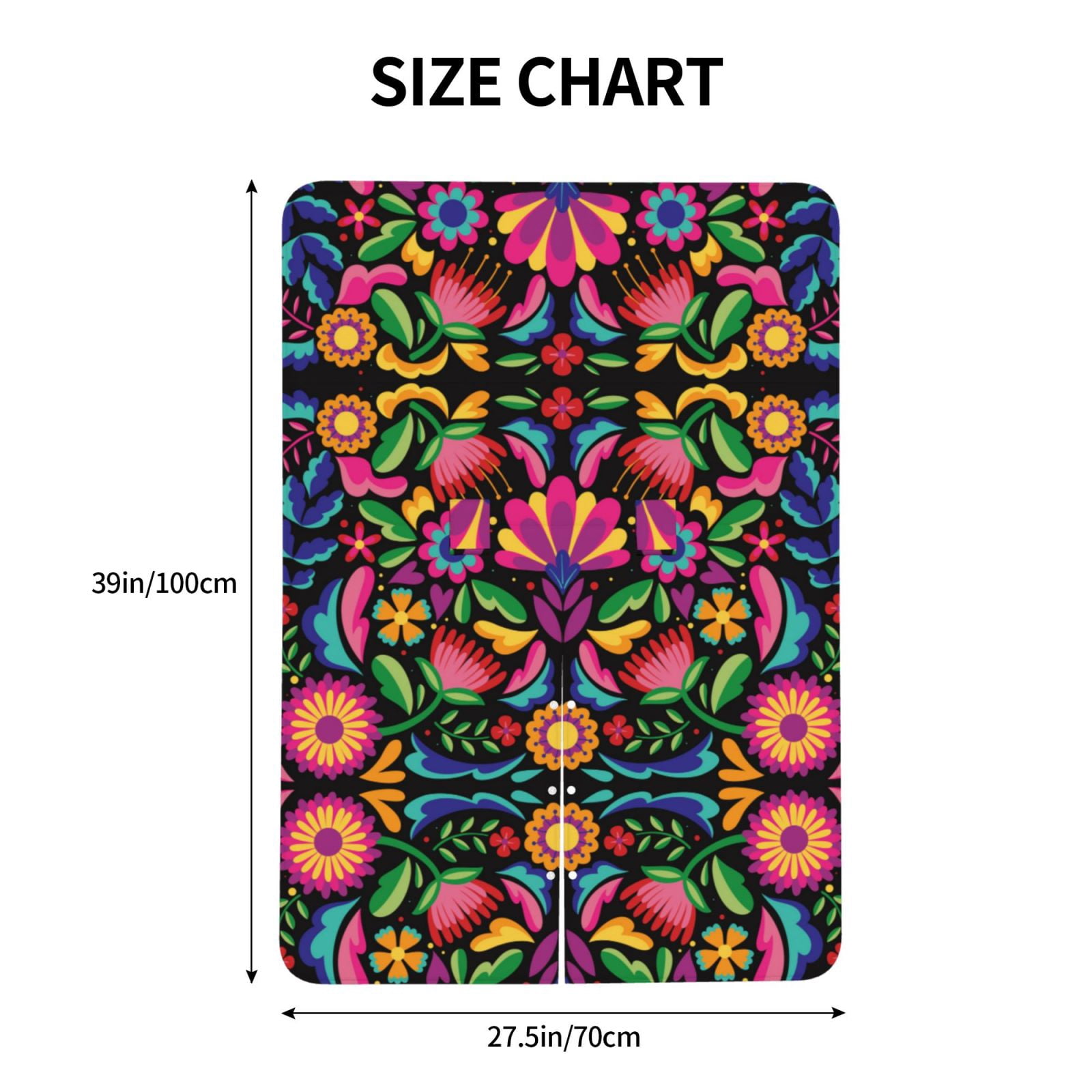 Car Seat Cover Baby - Colorful Floral Embroidery Mexican Breathable Infant Car Seat Cover for Baby Carseat, Lightweight Comfort Baby Essentials Must Haves Newborn Stuff for Girl Boy