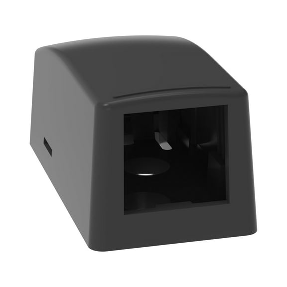 Panduit CBX1BL-A 1-Port Mini-Com Surface Mount Box, Black
