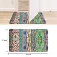 thumbnail image 6 of Bohemian Retro Geometric Patterns (2) Welcome Doormat for Indoor/Outdoor Entrance Bohemian Retro Geometric Patterns (2) Decoration Door Mat Kitchen Door Mat Bedroom Doormat 17x30 Inch, 6 of 6