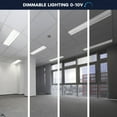 thumbnail image 3 of Luxrite 1x4 FT LED Panel Lights 25/30/35W, 3CCT 3500K/4000K/5000K, 2750/3300/3850LM, Dimmable 110-277V DLC UL 4 Pack, 3 of 7