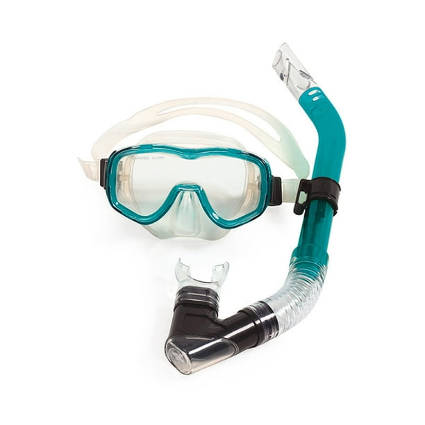 Pool Master 2pc Reef Diver Teen Scuba Mask and Snorkel Dive Set Small