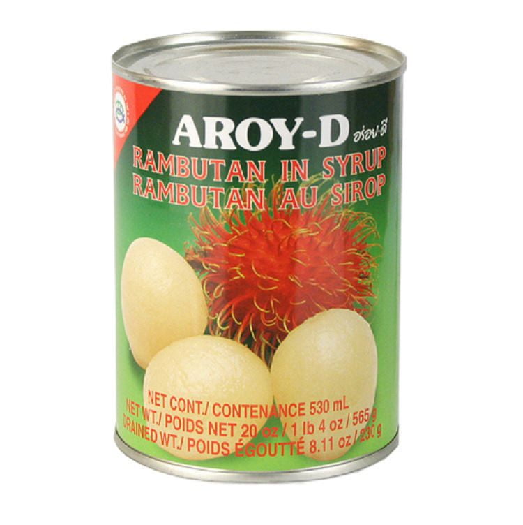 Aroy-D Rambutan in Syrup, 530 ml