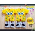 thumbnail image 3 of Traje de bob esponja para niños sombrero de manga corta gratis, 3 of 3