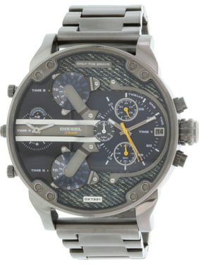 Diesel Men's Mr. Daddy DZ7331 Gunmetal Stainless-Steel Plated Japanese Quartz Fashion Watch