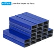 thumbnail image 3 of Unique Bargains Staples for Stapler, 4 Pack(1000Pcs Staples Per Pack) 26/6 Standard 1/4 Inch Length Staples Jam Free Blue, 3 of 7