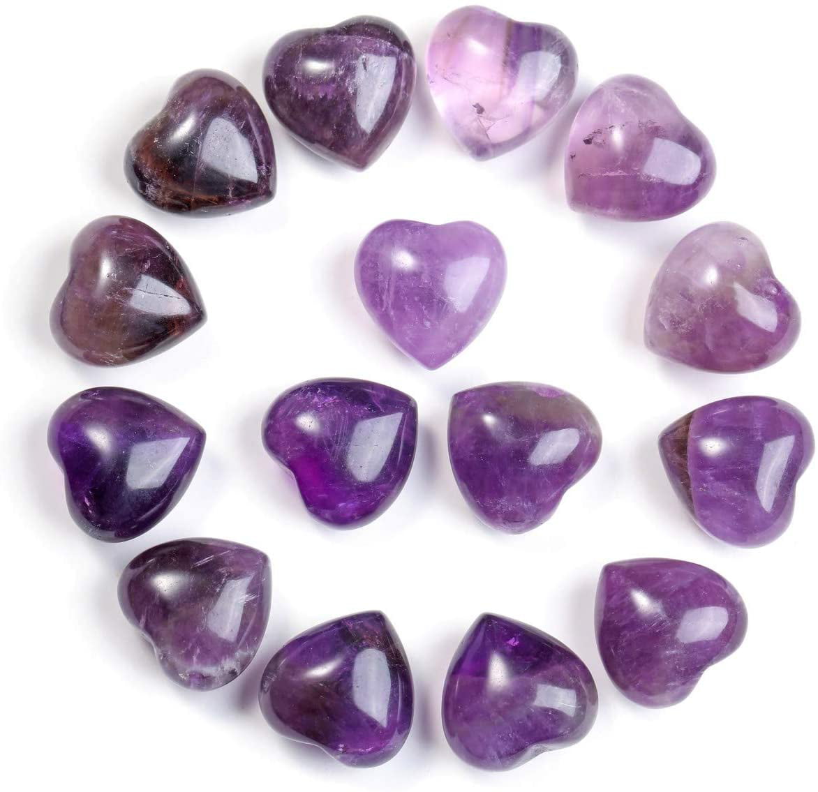 TRUTH REVEALED Tumbled Crystal Healing Set = 4 Stones Description Card Pouch 