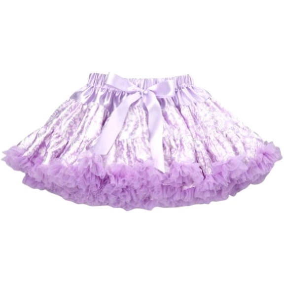 Share n' Smiles Lavender Girls Damask Pettiskirt, Size 3/4