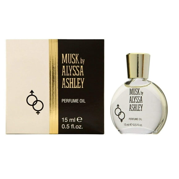 Alyssa Ashley Musc pour Femmes Huile de Parfum, 0,5 Once