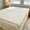 BG Beige Queen Size, variant on AuroraX Queen Fitted Sheets Sold Separately Deep Pocket , Beige Cooling Patterned Wrinkle Free Bow Double-layer Fitted Sheets Queen Size for Women