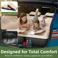 thumbnail image 4 of Uforic Inflatable Car Air Mattress with Pump, Portable SUV Air Bed with Pillows for Camping, Home, Travel, Brown, 4 of 9