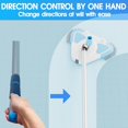 thumbnail image 4 of Enhanced Pool Vacuum Head with Direction-Control Swivel Handle, Stable-Maintain Spring, Vinyl Pool Vac with Wheels, Side Brush and Bottom Brush for Inground & Above Ground Pools, 4 of 5