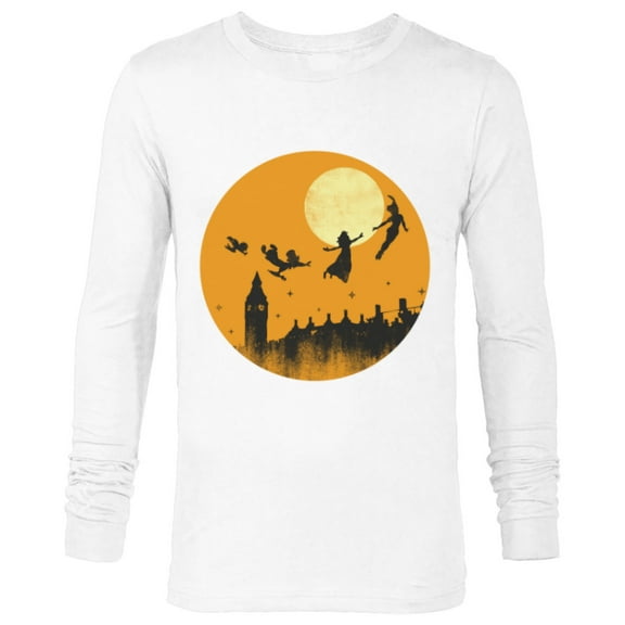 Disney Peter Pan and Darling Children Halloween - Long Sleeve T-Shirt for Men - Customized-White