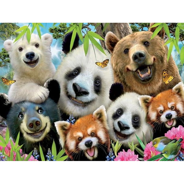 Paws Gone Wild (Ceaco, Series 3, 550 pc) Loved the vibrant colors and