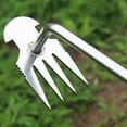 thumbnail image 4 of Outil de Désherbage Jardin Extérieur avec 4 Dents Tranchantes Poignée Ergonomique Design Antiadhésif Outil Multifonctionnel de Désherbage Racines, 4 of 8