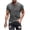 Gray, variant on KIHOUT Men's Cotton Blend Shorts Sleeve Round Neck Tees, Graphic Printed T-shirt Soft and Comfortable Athletic T-shirts for Men, Moisture Wicking