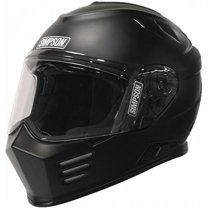 Simpson Safety SIMGBDS3 DOT Ghost Bandit Helmet, Flat Black - Small