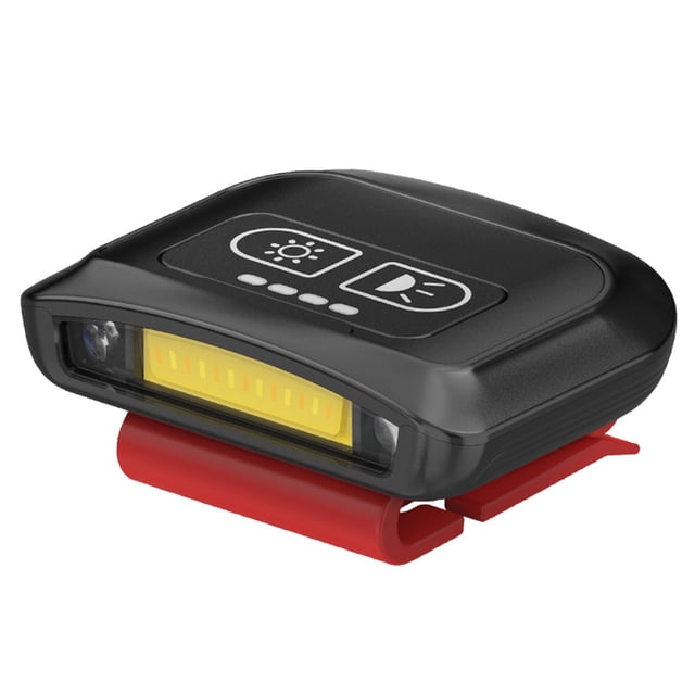 Matsuzay Gorras ligeras y ajustables, 5 modos, blanco, rojo, COB, LED, lámpara de cabeza, sombrero profesional resistente al desgaste Iluminación y accesorios Matsuzay HA074344-01
