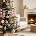 thumbnail image 4 of Neoargh 34 Pack Christmas Balls Ornaments, Macaron Shatterproof Christmas Ornaments Set, Xmas Seasonal Cute Hanging Pendants Gift Package for Tree Party Holiday Indoor Decor, 4 of 6