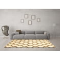 thumbnail image 3 of Ahgly Company Indoor Rectangle Trellis Brown Contemporary Area Rugs, 7' x 9', 3 of 4
