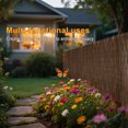 thumbnail image 6 of 2ft x 14ft Natural Willow Rolled Panel Fence for Decorative Fencing Backyard, 6 of 8