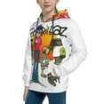 thumbnail image 2 of Gorillaz Youth Hoodies 3D Print Pullover Hooded Sweatshirt Unisex Casual Sweater Tops Blouse Long Sleeve Kids Hoodie Large, 2 of 8