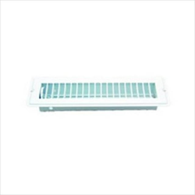 13640 Floor Register 2.25 x 10 In. White RV Parts