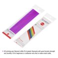 thumbnail image 4 of Uxcell PLA Filament Refills for 3D Printing Pen 10inch Length 40pcs Clear Purple, 4 of 5