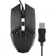 thumbnail image 1 of Wired Mouse Colorful Luminous Optical Gaming Mouse 4D Ergonomic Computer Parts, 1 of 13