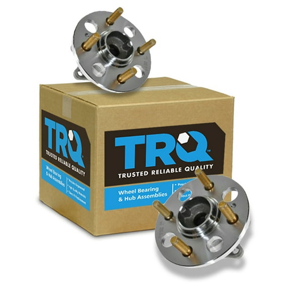 TRQ Rear Wheel Bearing and Hub Left & Right Pair for 06-11 Rio5 Accent Rio BHA53535