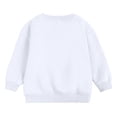 thumbnail image 4 of WNVMWI Toddler Clothes for Girls Long Sleeve Tops Childrens Crewneck Sweatshirt Kids Casual Pullover Tee Shirts 12-24 Months White, 4 of 4