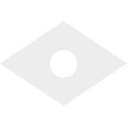 thumbnail image 4 of 18"W x 12"H x 4"ID x 6 1/4"C x 1"P Diamond Architectural Grade PVC Contemporary Ceiling Medallion, 4 of 11
