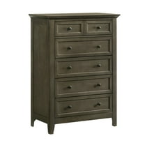 Intercon Furniture San Mateo Youth 5-Drawer Chest Gray