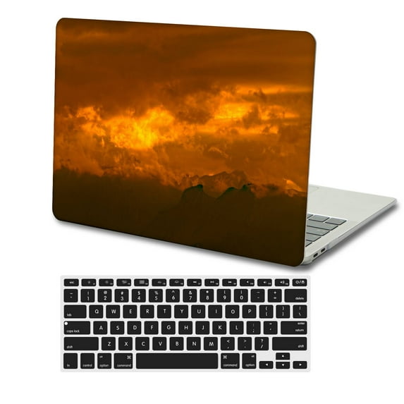 KSK KAISHEK for MacBook Pro 16 inchs Case 2020 - 2019 Rel. Model A2141, Plastic Hard Shell Case Cover + Black Keyboard Cover, Sky Series 0446
