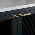 thumbnail image 3 of Buster + Punch Ulb-053958 Linear 4-15/16" Long Designer Cabinet Pull - Brass, 3 of 5