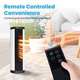 thumbnail image 4 of Senville 1500W Indoor Electric Space Heater with Remote & Digital Thermostat, 4 of 7