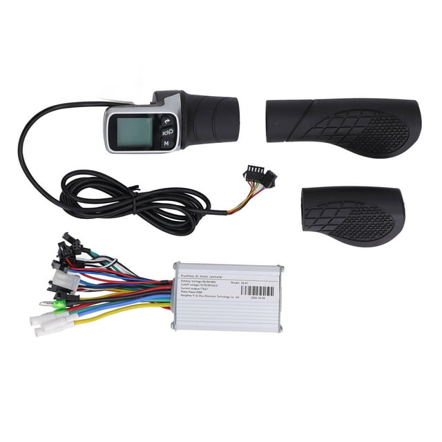 Kit de medidor LCD para bicicleta eléctrica, kit de conversión de scooter eléctrico Controlador y medidor de bicicleta eléctrica Kit de controlador de motor de scooter eléctrico Eficiencia maximizada