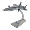 thumbnail image 3 of 1:144 Metal J-20 Planes Model Playset Fighter Model for Shelf Bedroom Office, 3 of 8