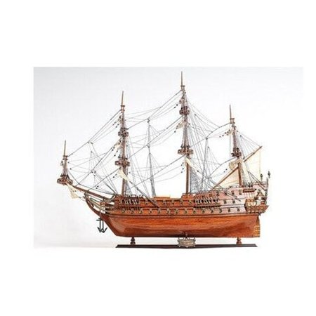 HomeStock Seaside Style, Zeven Provincien, Wooden, 31.7"H x 36.7"W x 11.75"D