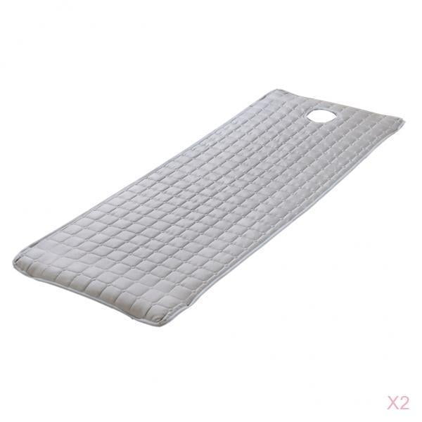Funda de Sofá de cama Sunnimix 2x antideslizante banda Fija y orificio Facial 190x80 cm