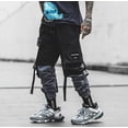 thumbnail image 5 of Techwear Streetwear Cargo Pants Relaxed Fit Multi-Pocket Urban Mens Tactical Joggers, 5 of 7